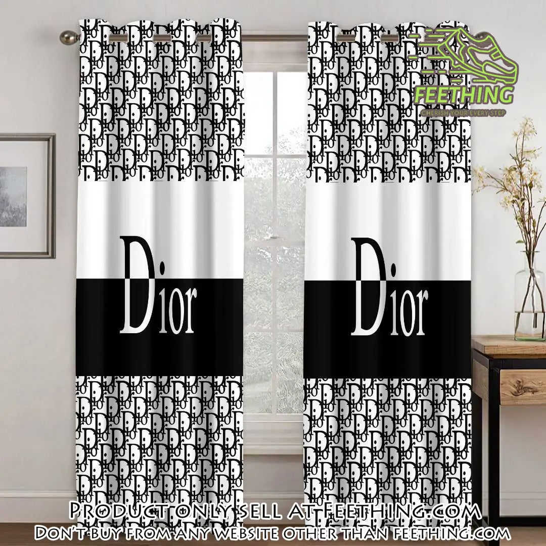 Dior premium window curtains hot  set wc098 ft5016746